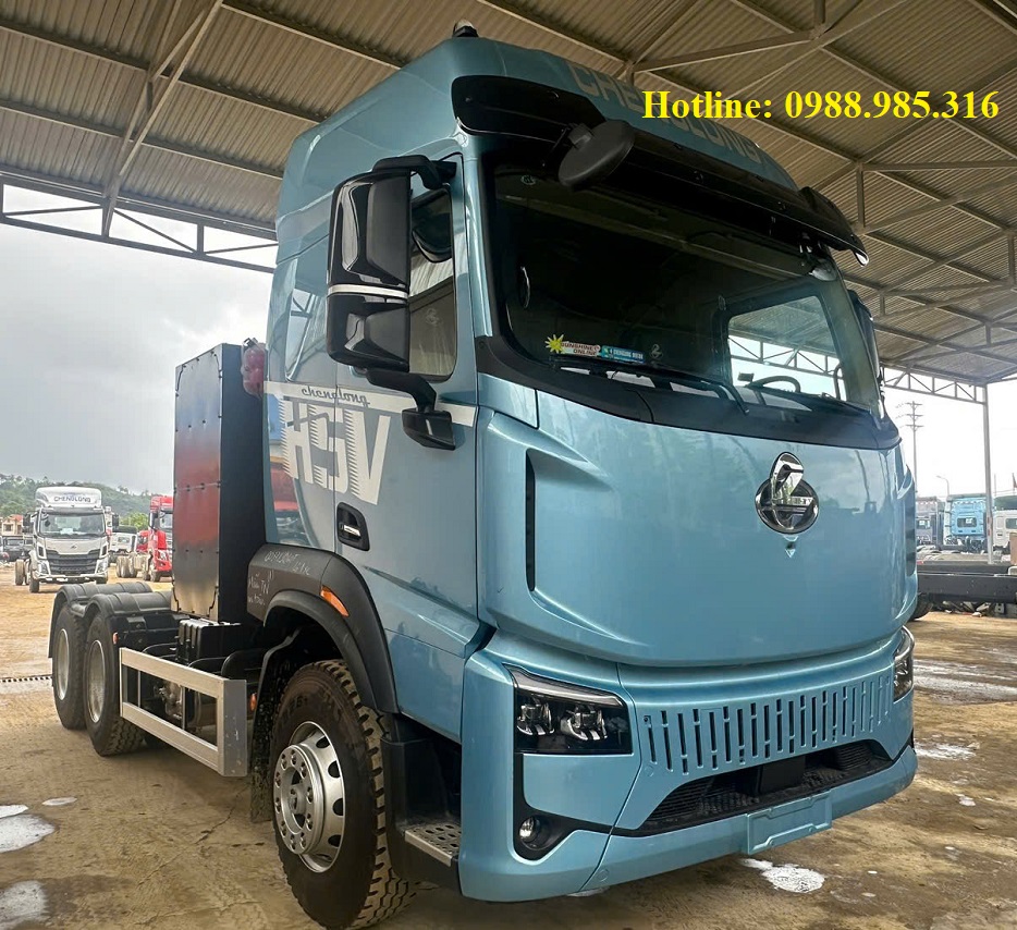 Xe đầu kéo điện chenglong 400kw